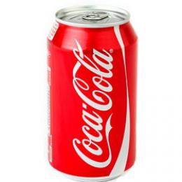 Coca Cola plech 0,33